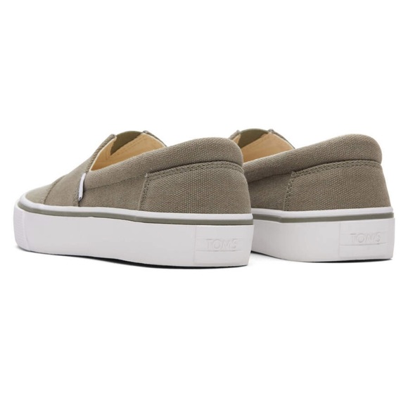 TOMS Fenix slip ons | Vetiver grey - Picture 2 of 2